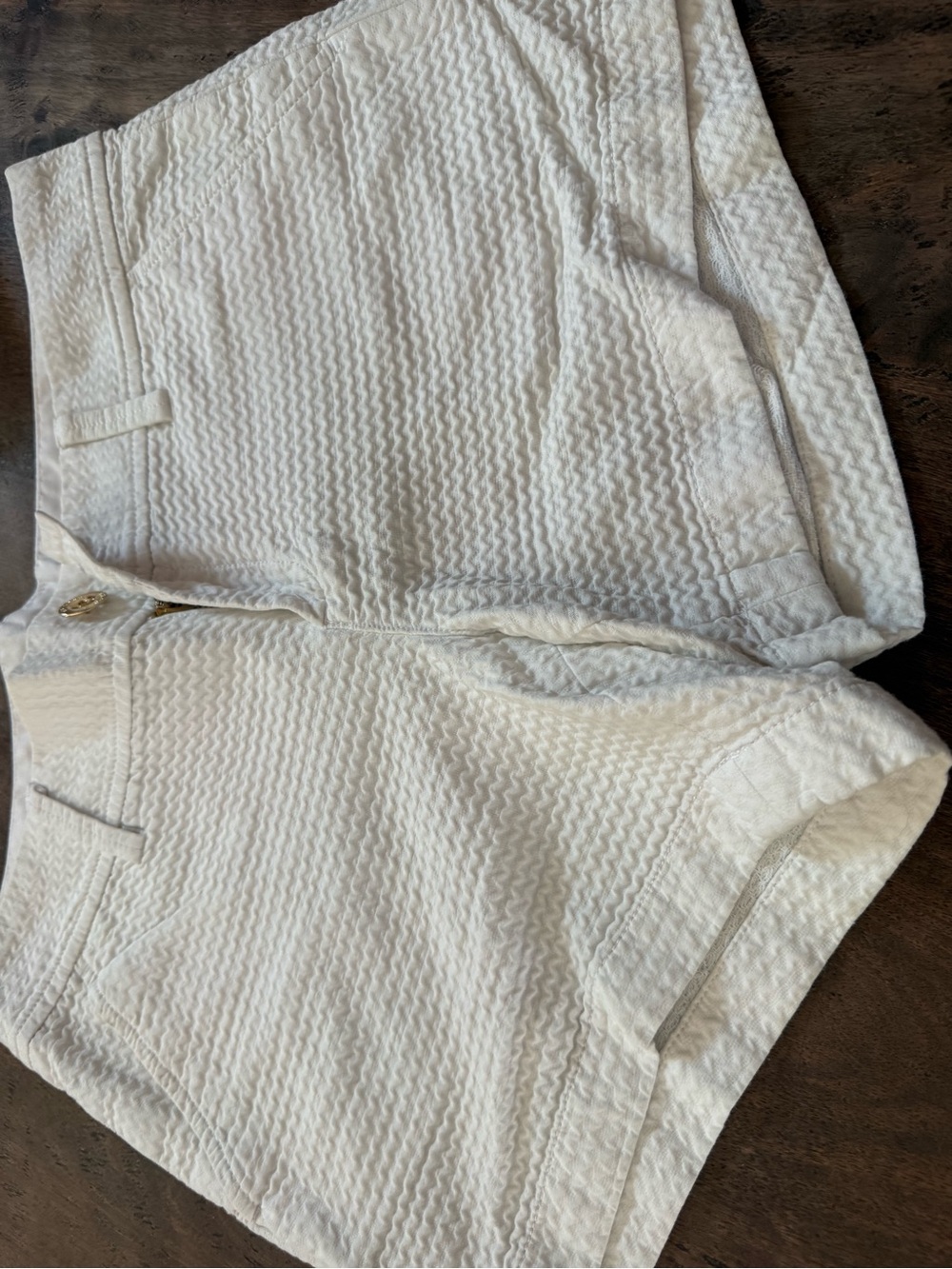 Lilly Pulitzer White Callahan Shorts